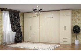 Комплект мебели со шкаф-кроватью трансформер Ратмир в Сургуте - surgut.katalogmebeli.com | фото 2