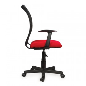 Кресло BRABIX Spring MG-307 (красно-черный) в Сургуте - surgut.katalogmebeli.com | фото 3