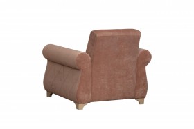Кресло для отдыха "Порто" (велюр киви корица / микровельвет крем) в Сургуте - surgut.katalogmebeli.com | фото 6