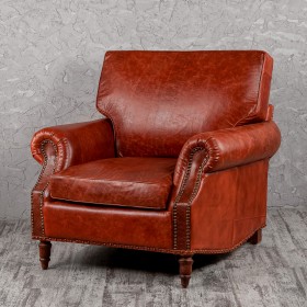 Кресло кожаное Лофт Аристократ (кожа буйвола) в Сургуте - surgut.katalogmebeli.com | фото