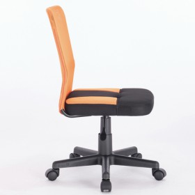 Кресло компактное BRABIX Smart MG-313 (черный, оранжевый) в Сургуте - surgut.katalogmebeli.com | фото 2