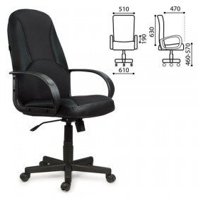 Кресло офисное BRABIX City EX-512 (черное) в Сургуте - surgut.katalogmebeli.com | фото