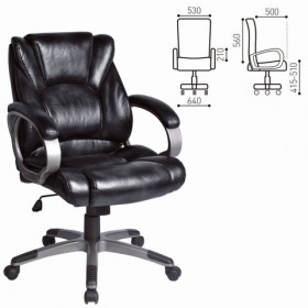Кресло офисное BRABIX Eldorado EX-504 (черный) в Сургуте - surgut.katalogmebeli.com | фото