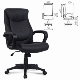 Кресло офисное BRABIX Enter EX-511 (черный) в Сургуте - surgut.katalogmebeli.com | фото