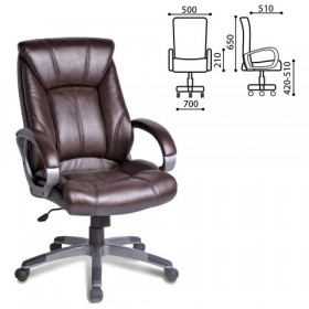 Кресло офисное BRABIX Maestro EX-506 (коричневый) в Сургуте - surgut.katalogmebeli.com | фото