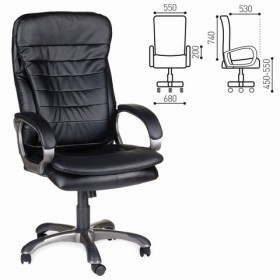 Кресло офисное BRABIX Omega EX-589 (черное) в Сургуте - surgut.katalogmebeli.com | фото