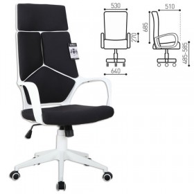 Кресло офисное BRABIX Prime EX-515 (черная ткань) в Сургуте - surgut.katalogmebeli.com | фото