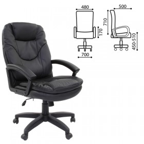 Кресло офисное BRABIX Trend EX-568 (черный) в Сургуте - surgut.katalogmebeli.com | фото