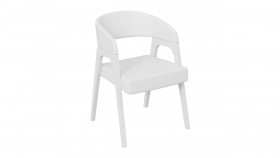Кресло «Техас 1» (Белый матовый/Экокожа Белый №66) в Сургуте - surgut.katalogmebeli.com | фото