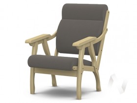 Кресло Вега-10 (бесцветный лак/ULTRA STONE) в Сургуте - surgut.katalogmebeli.com | фото