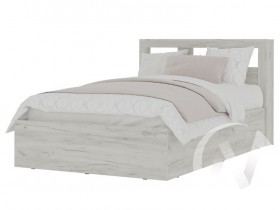 Кровать 1,2 МС Гранд (дуб крафт белый) в Сургуте - surgut.katalogmebeli.com | фото