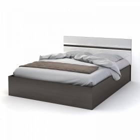 Кровать 1,4м Спальня Вегас (белый глянец) в Сургуте - surgut.katalogmebeli.com | фото