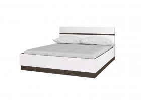 Кровать 1,6м Вегас (Венге/Белый) в Сургуте - surgut.katalogmebeli.com | фото