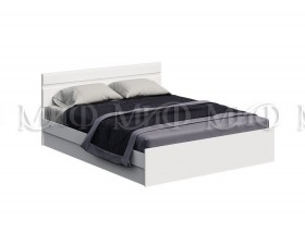 Кровать Нэнси New 1,4м (Белый/белый глянец) в Сургуте - surgut.katalogmebeli.com | фото