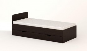 Кровать с ящиками 900 (Венге) в Сургуте - surgut.katalogmebeli.com | фото