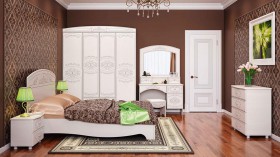 Модульная спальня Каролина в Сургуте - surgut.katalogmebeli.com | фото