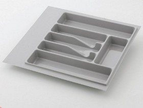 Вкладыш для кухонных принадлежностей, белый, Volpato 300 мм в Сургуте - surgut.katalogmebeli.com | фото 1