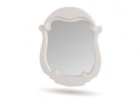 Зеркало настенное Мария (Белый глянец) в Сургуте - surgut.katalogmebeli.com | фото